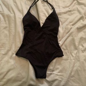 Cheeky black Victoria secret baiting suit